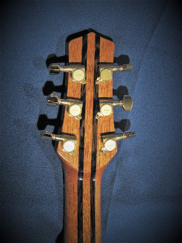 Back of the headstock 